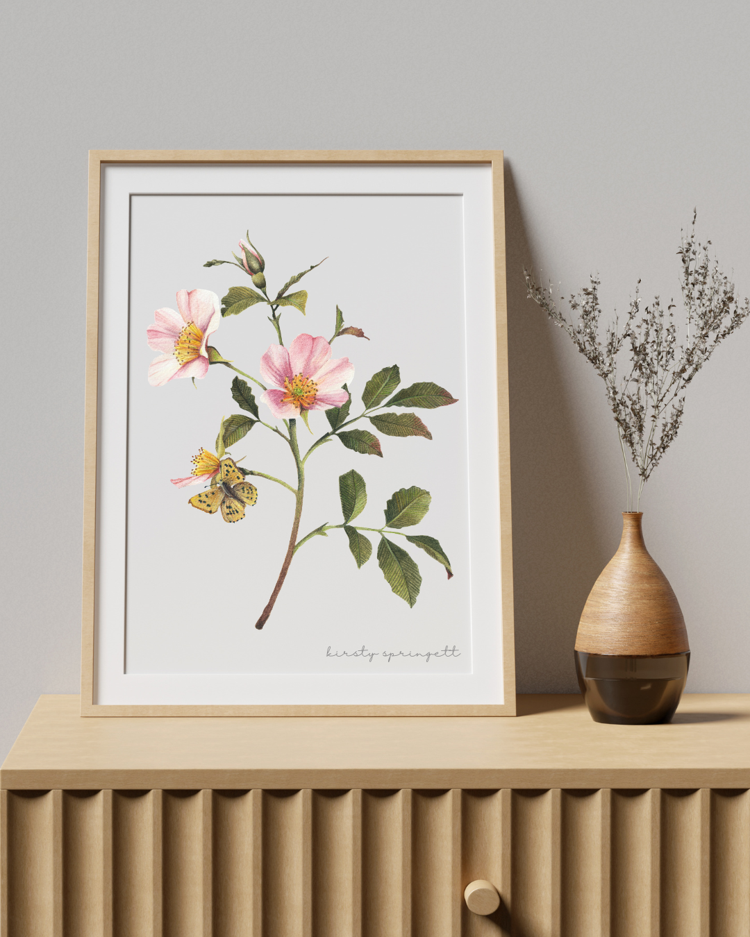 Quiet Bloom - Dog Rose Print