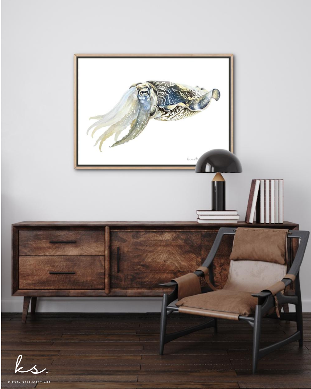 Cuttlefish Print