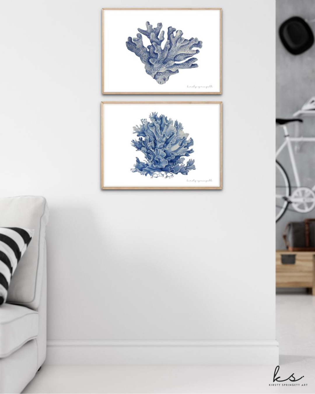Coral Study III Print