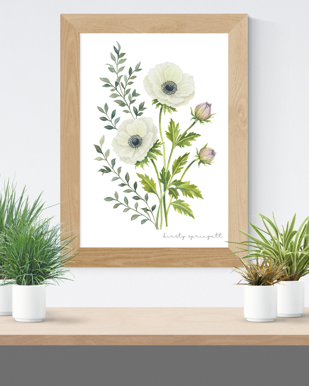 Anemone Study Print