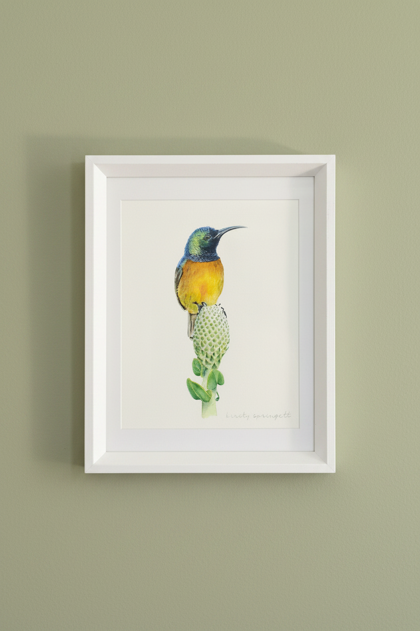 Orange Breasted Sunbird