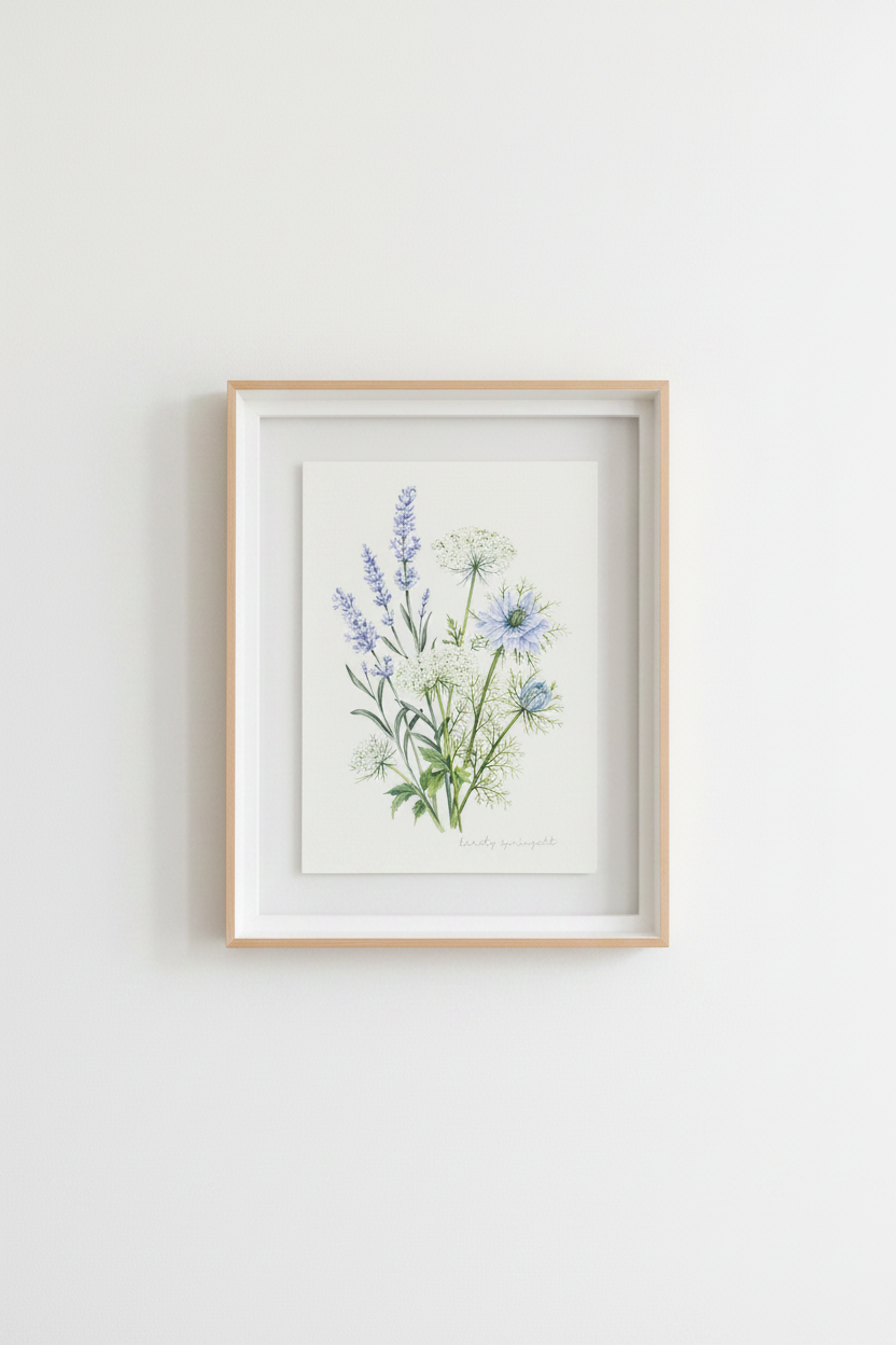 Lavender and Wildflowers