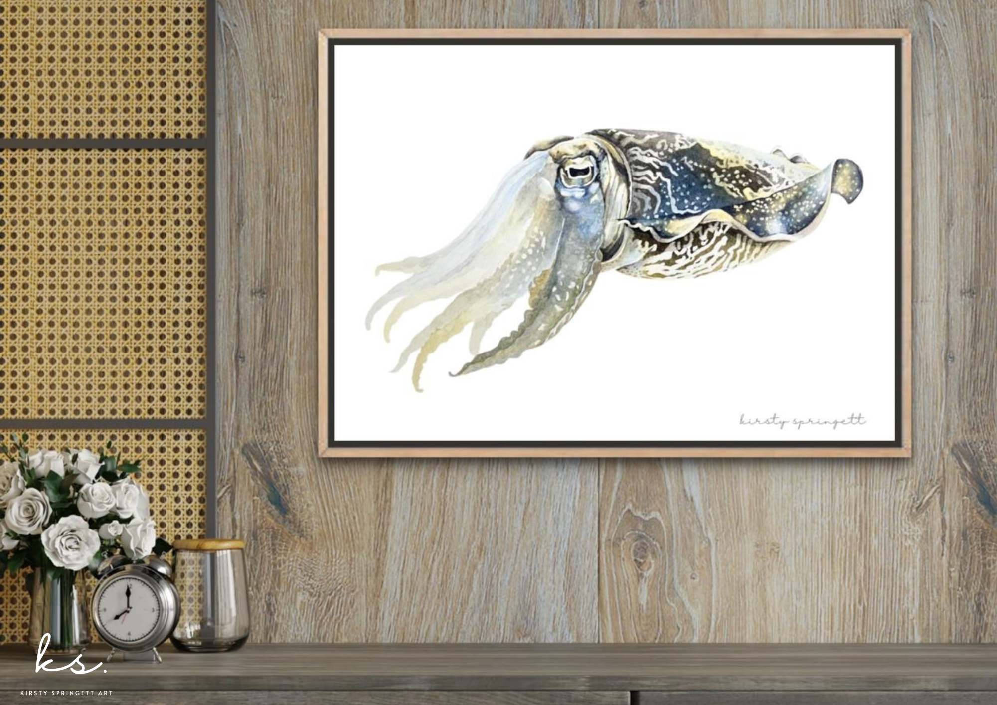 Cuttlefish Print
