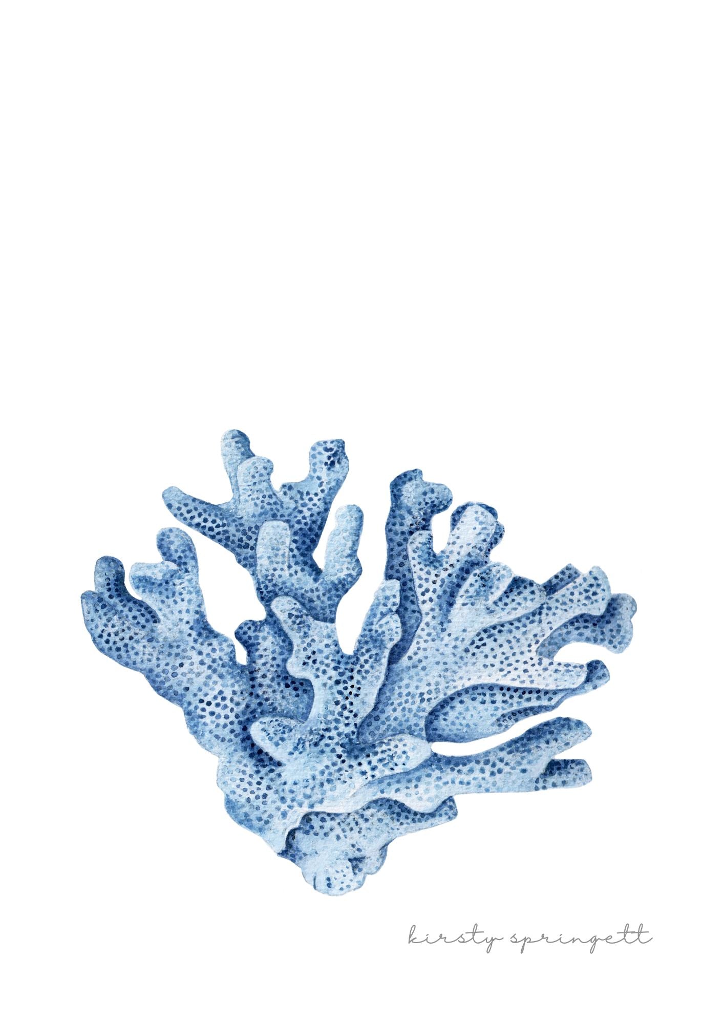 Coral Study I Print