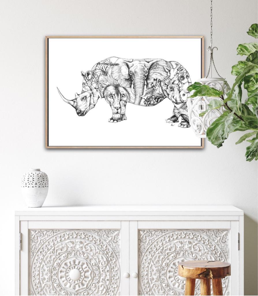 Rhino Print