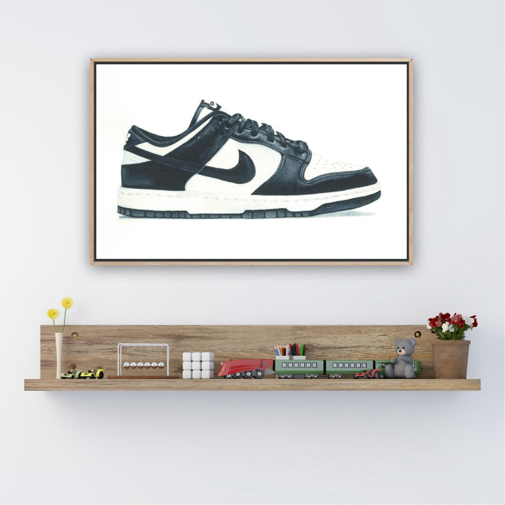 Nike Panda Dunk Sneaker Print