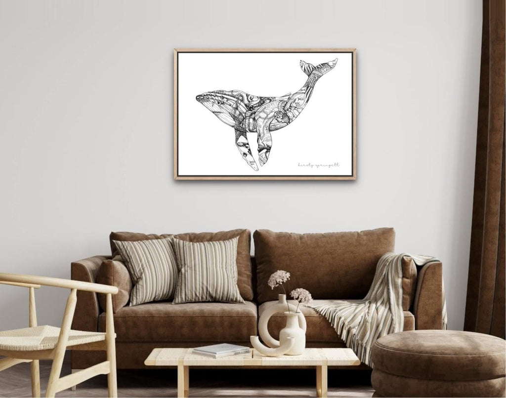 Whale Print