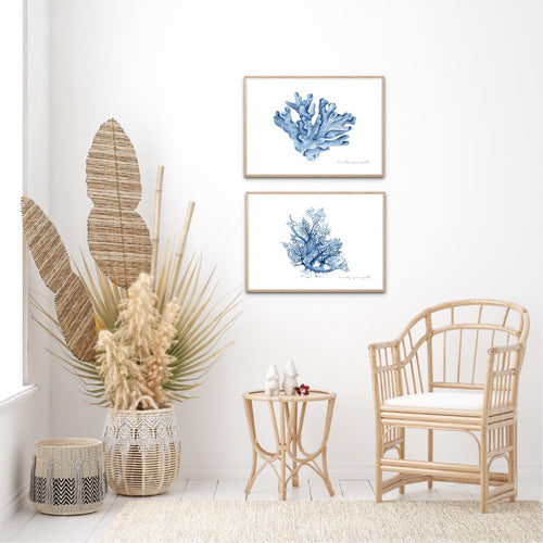Coral Study II Print