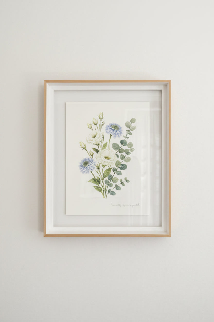 Scabiosa and Lisianthus